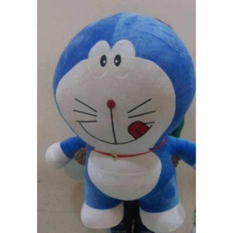Baby Soft Toys Smile Standing Doremon Plush Stuffed Toys for Babies Gift - 30 cm  (Blue)