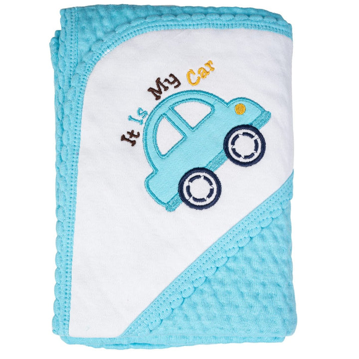 Premium Baby Blankets for Newborn with Hood Towel-Nursery Crib Blanket 100% Cotton Shower Gift Wrapper for Newborn 0,6 to 2 Years Snuggle Pod Baby Easy to Wrap