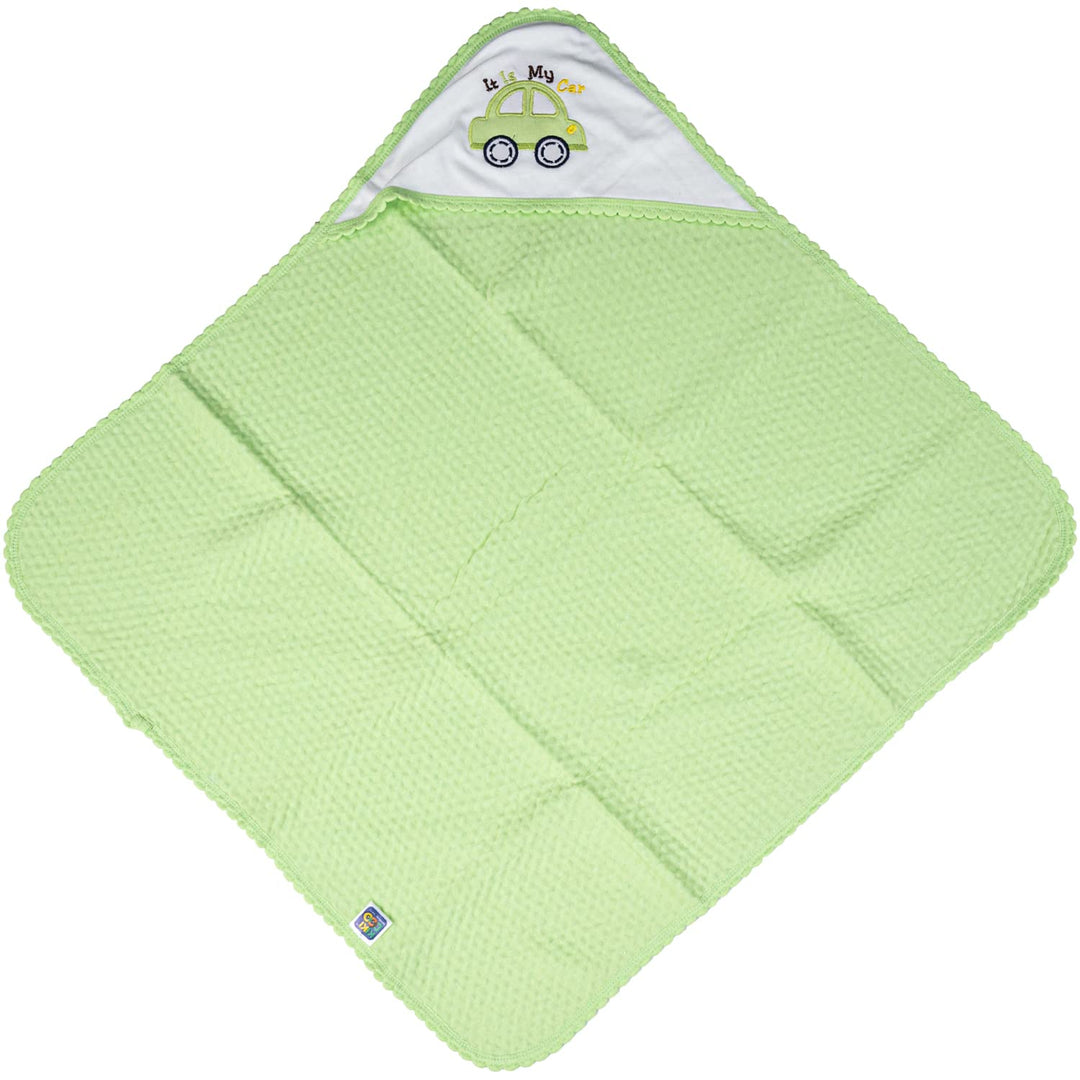 Premium Baby Blankets for Newborn with Hood Towel-Nursery Crib Blanket 100% Cotton Shower Gift Wrapper for Newborn 0,6 to 2 Years Snuggle Pod Baby Easy to Wrap