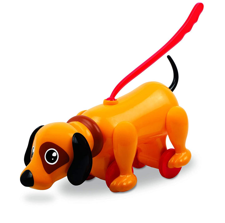 Sniffy The Dog , Pull along toy , Head bobs,Tail wags,Encourages Walking , 12 months & above , Infant and Preschool Toys