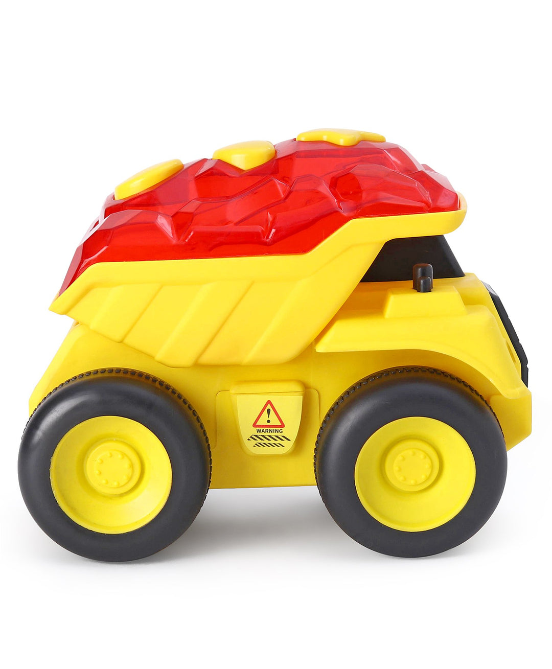 Toyzone King Dumper Truck Push and Go Friction Toy - Yellow