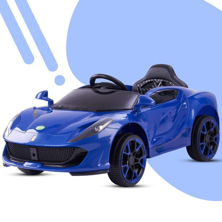 Italia Baby Rechargeable Car Kids Car Battery Operated Ride-On Electric Car for Kids with 2 Electric Motor & 6V Battery Car for Kids Baby Toy Car for Boys & Girls Age 2-6 Years Old
