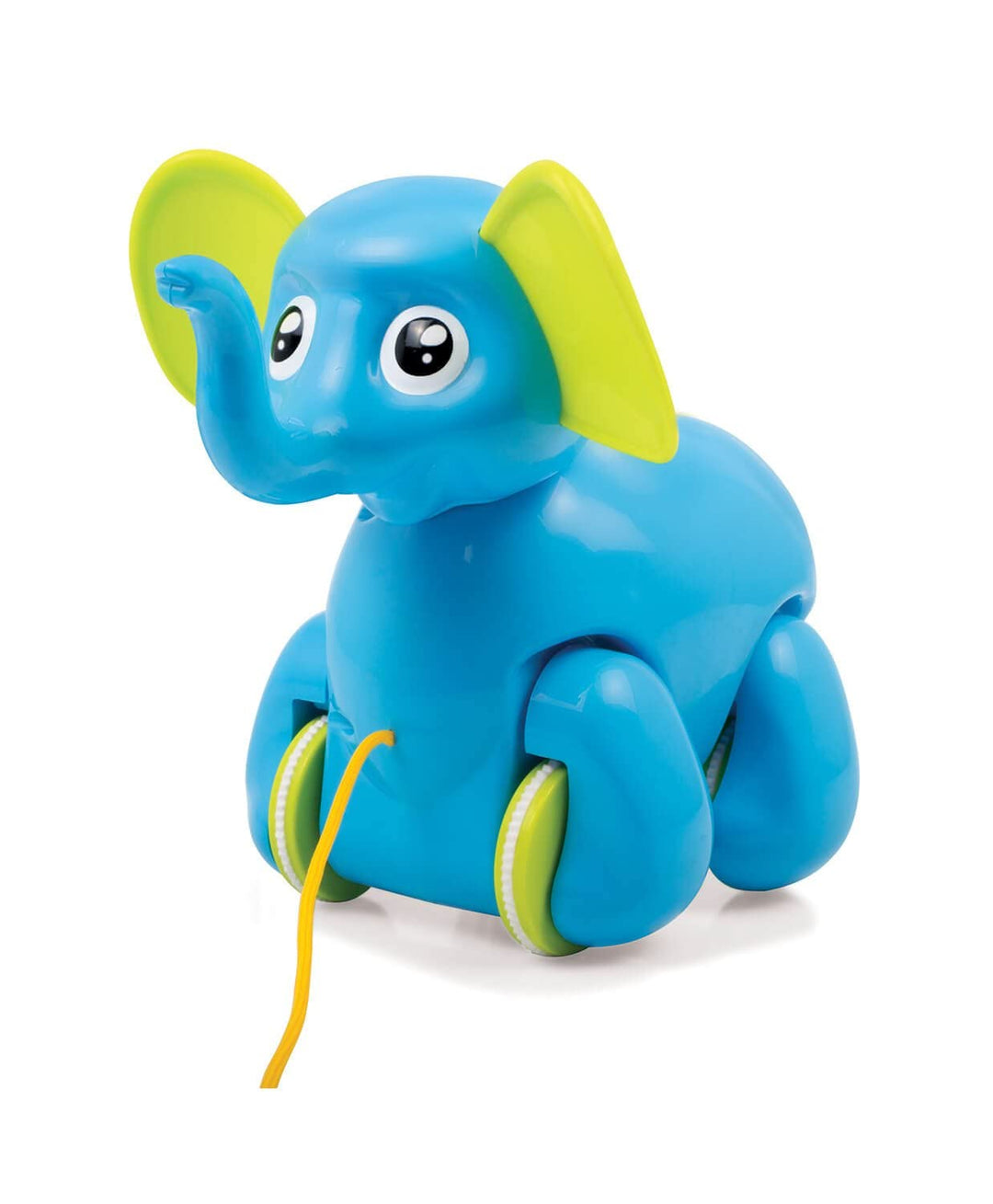 Alphy The Elephant , Pull along toy , Head bobs,Tail wags,Encourages Walking , 18 months & above , Infant and Preschool Toys Multicolor
