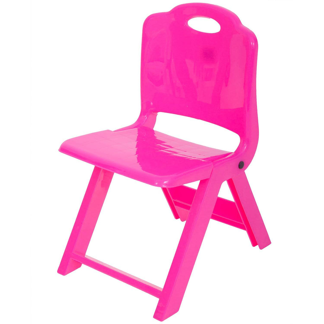 Baby Chair Strong and Durable Plastic Chair for Kids/Plastic School Study Chair/Feeding Chair for Kids, Portable High Chair Weight Capacity 40 Kg