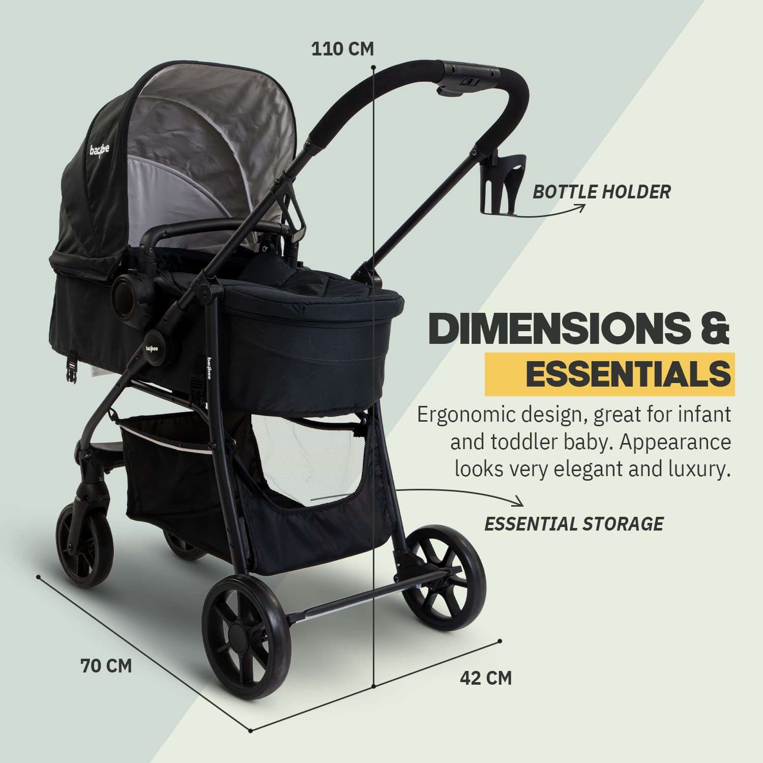 Newborn pram best sale