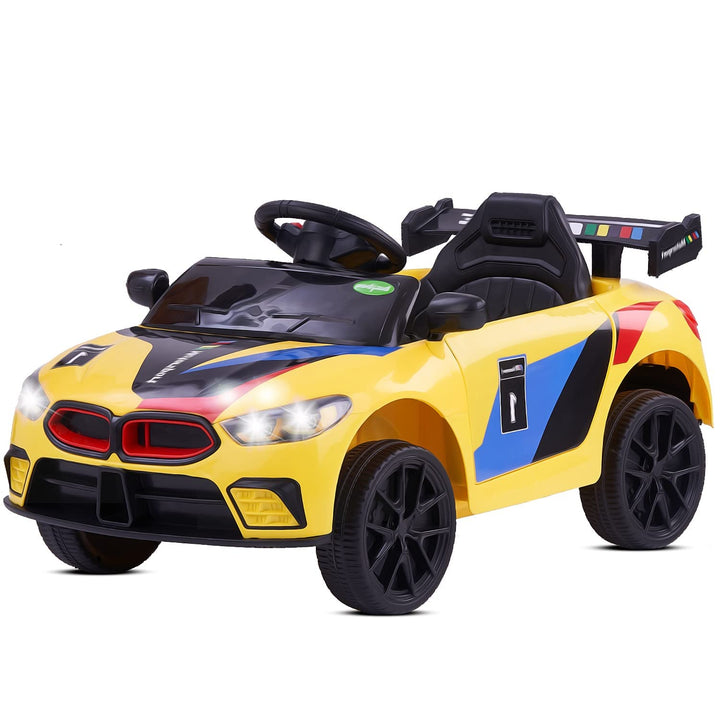 Drift Baby Toy Car Rechargeable Battery Operated Ride-On Car for Kids to Drive Baby with 6V Battery, Sports Car, Baby Big Car for Boys & Girls Age 1 to 3 Years (Yellow)