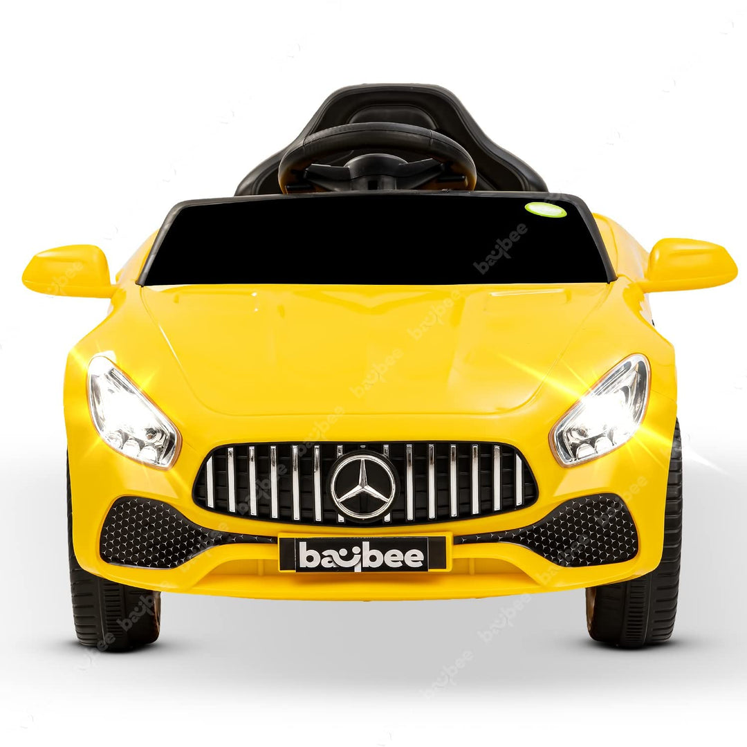 Electric Ride on Car for Kids with Rechargeable Battery,Music,Lights Baby Toy Car with R/C Jeep Racing Car| Battery Operated Ride on Motor Car for Kids