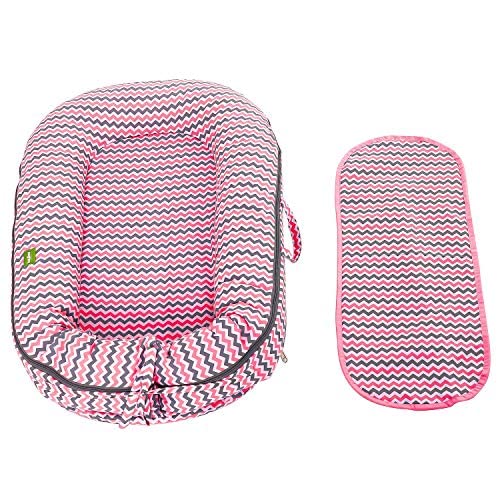 Luxuria Baby's Cotton Bed, Baby Bedding Set for New Born Baby Essential| Foldable Baby Sleeping Bag-Baby Bed-Infant Portable Bassinet-Nest for Co-Sleeping Baby Bedding for New Born 0-12 Months Old