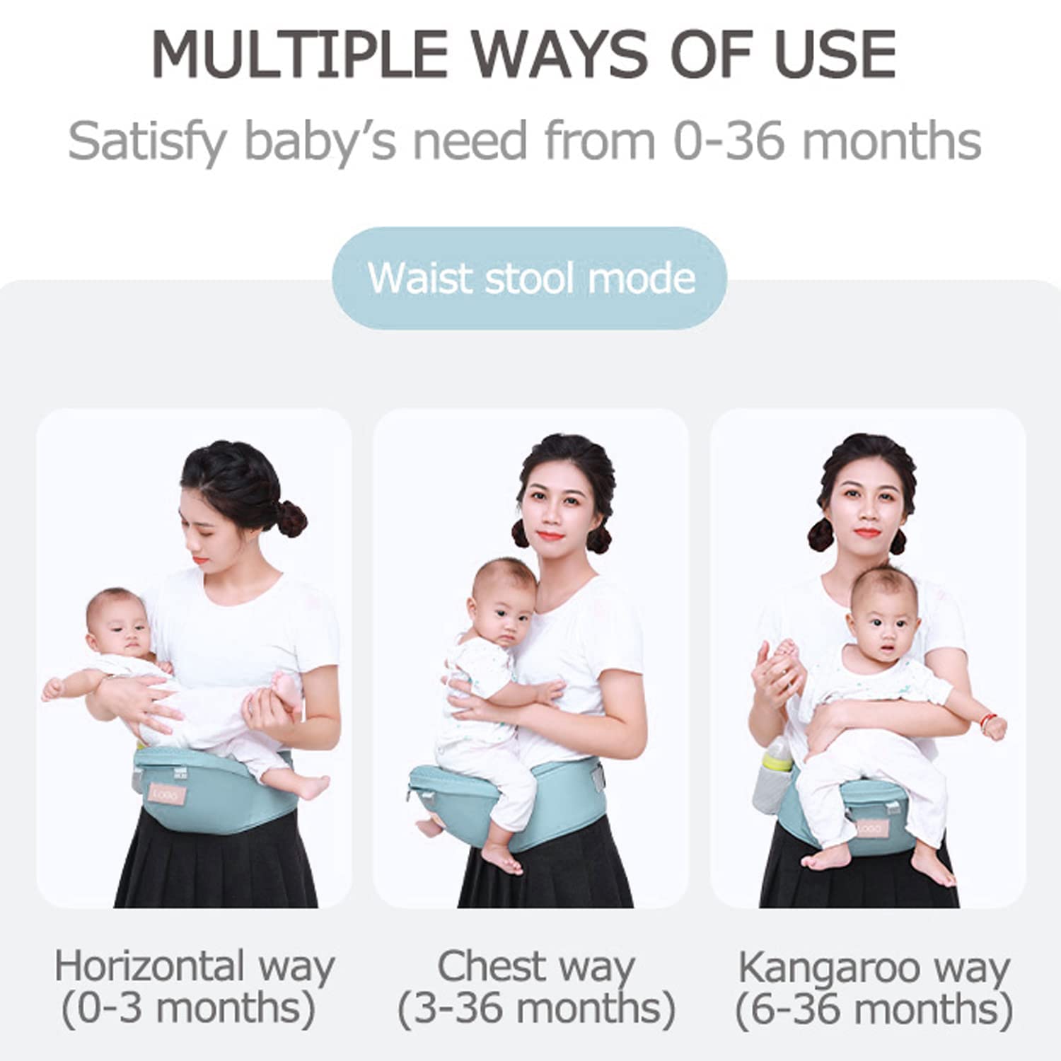 Baby carrier 6 shop months to 3 years