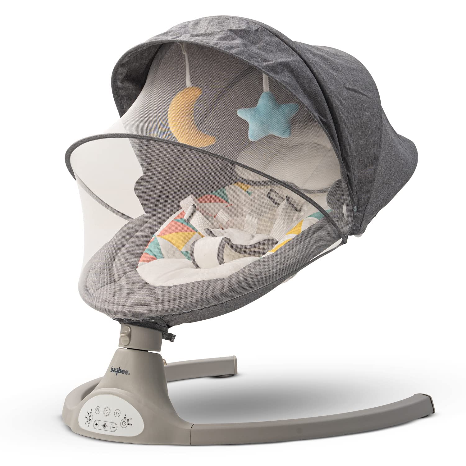 Premium Automatic Electric Baby Swing Cradle with Adjustable Swing