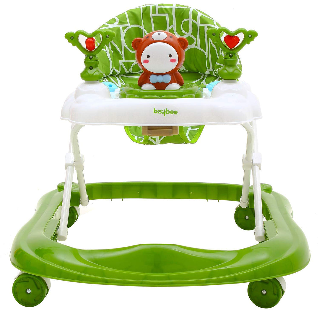 YoYo Round Baby Walker for Kids with 3 Position Height Adjustable Kids Walkers,Fun Musical Toy Bar Rattles and Toys Ultra Soft Seat Chair&Activities for Babies/Child 6 Months to 2 Years