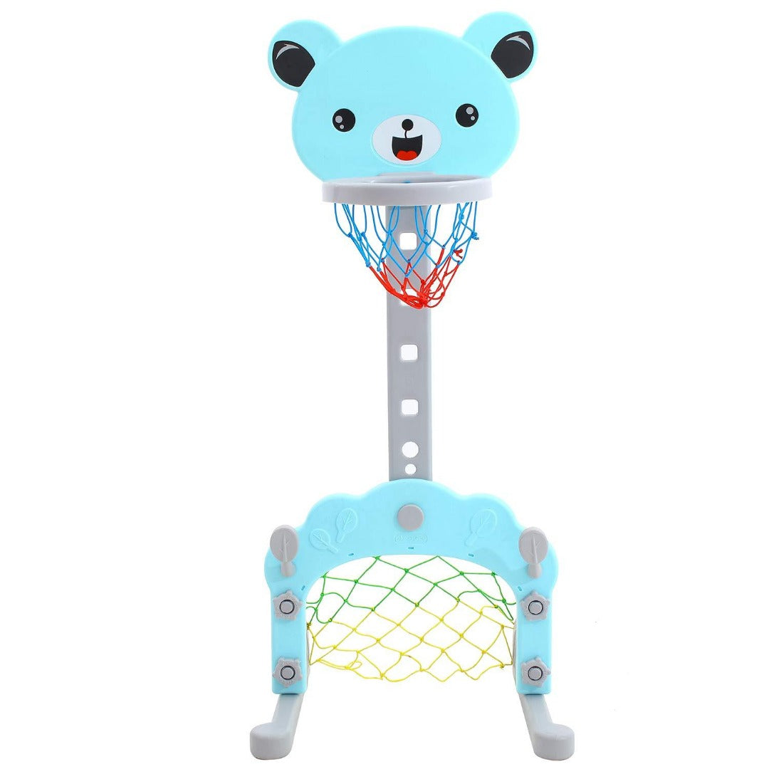 Multi Activity Sports Set Basket Ball for Kids Outdoor & Indoor Games for Kids/ Adjustable Basketball Toys with Ball
