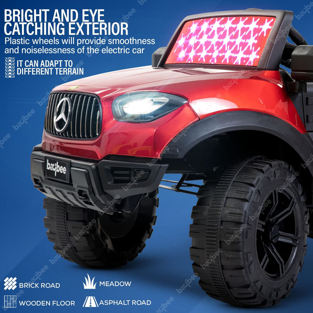 Kids Battery Operated Car Jeep Rechargeable Car for Kids Electric