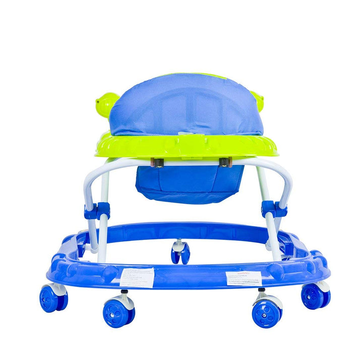 Winnie Baby Walker for 1-2 Years Boys & Girls,  Kids Round Walker with Music & Lights Function, 3 Position Height Adjustable | Easy to Fold, Fun Toys & Activities for Kids