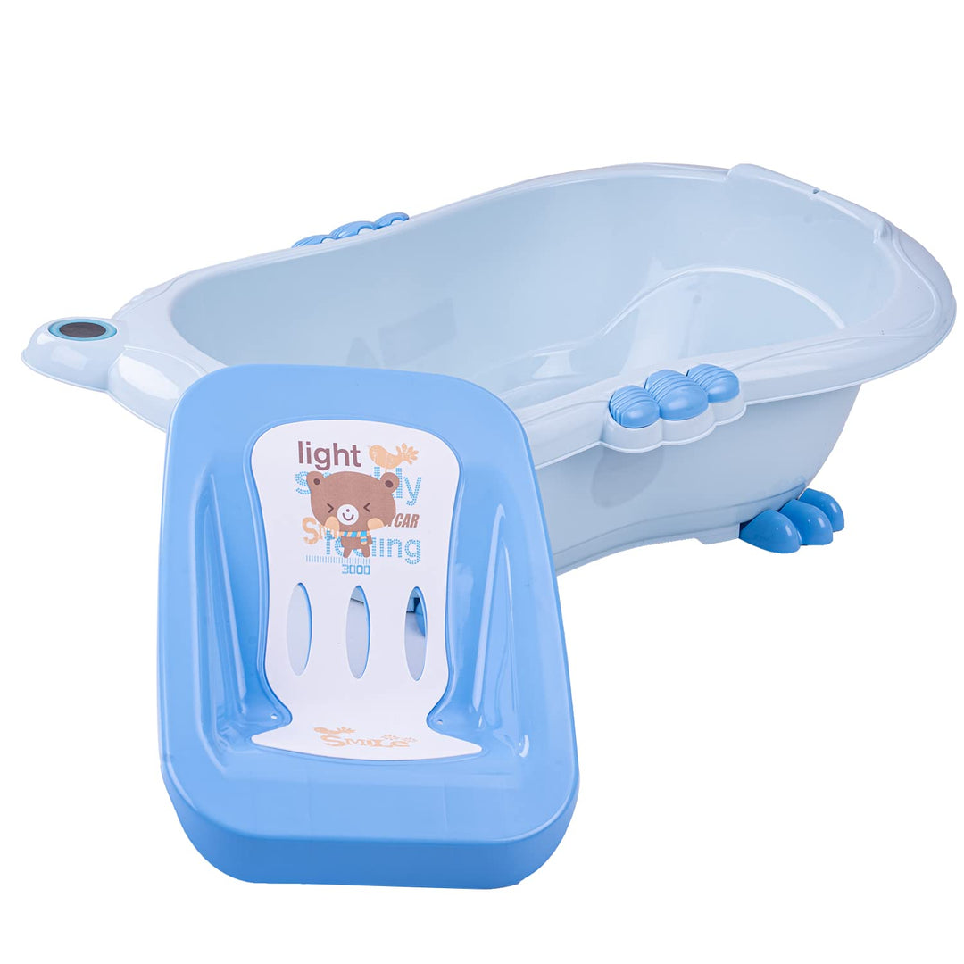 Portable Ready Refresh Bath tub for Newborn Baby with Anti Slip-Baby Bath Tub for baby bath tub for 1 year old Infants