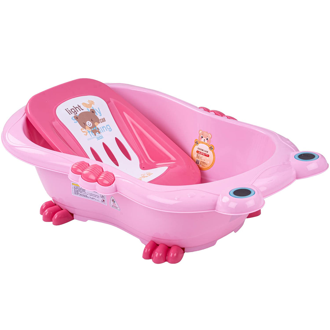 Portable Ready Refresh Bath tub for Newborn Baby with Anti Slip-Baby Bath Tub for baby bath tub for 1 year old Infants