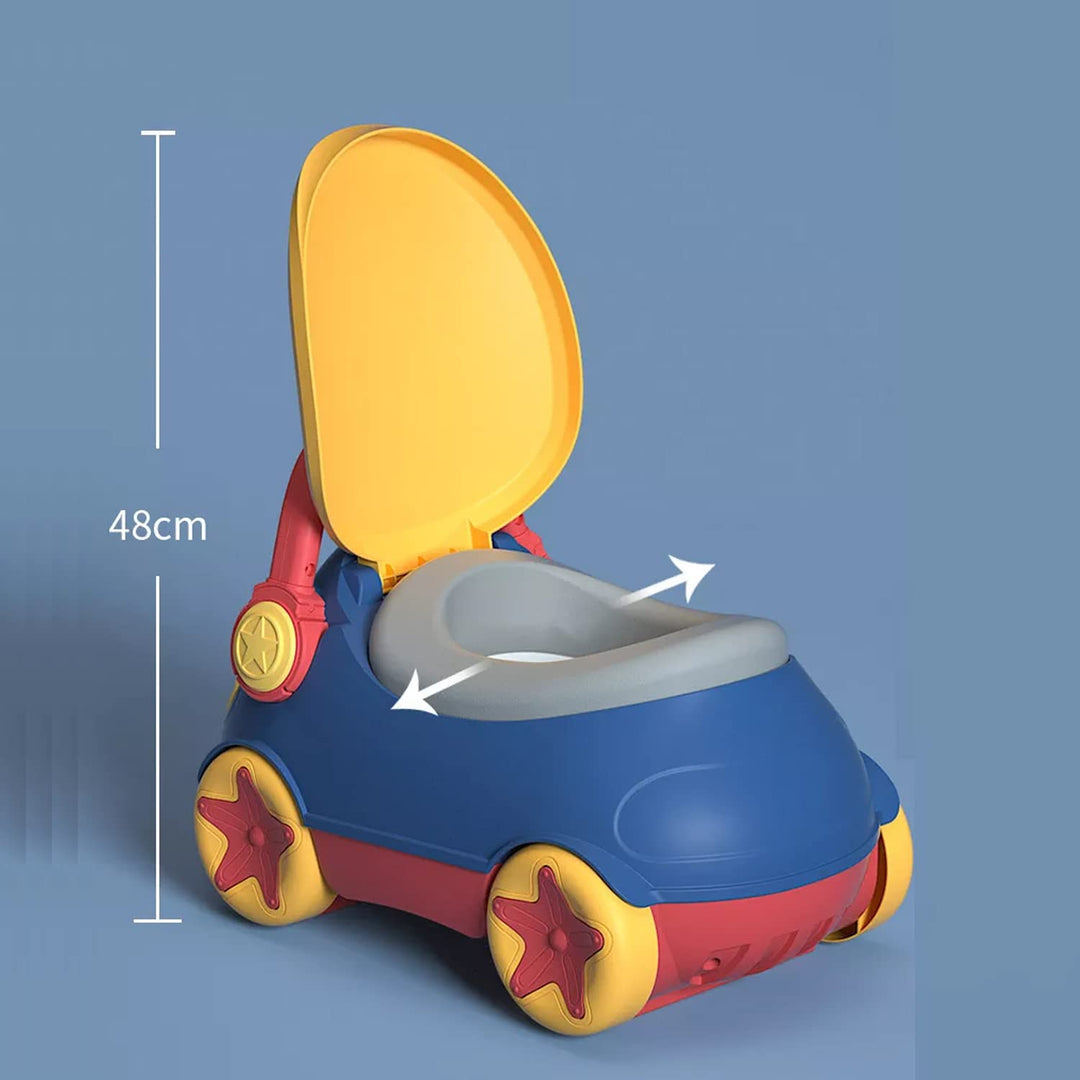 Baby Potty Toilet Baby Potty Training Seat Car Shape Baby Potty Chair for Toddler Boys Girls Age 7 Months to 3 Years