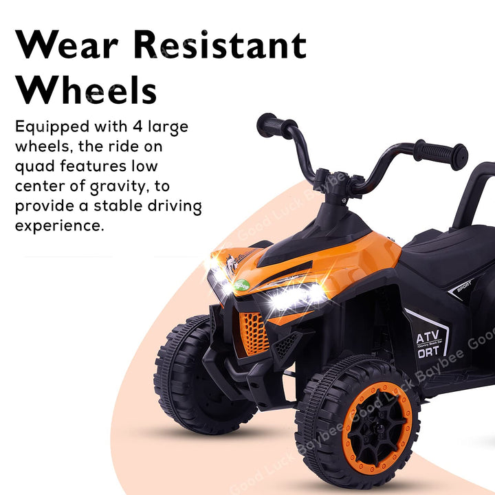 Monstro ATV Country Beach Rechargeable Battery Operated/Powered Ride on Car