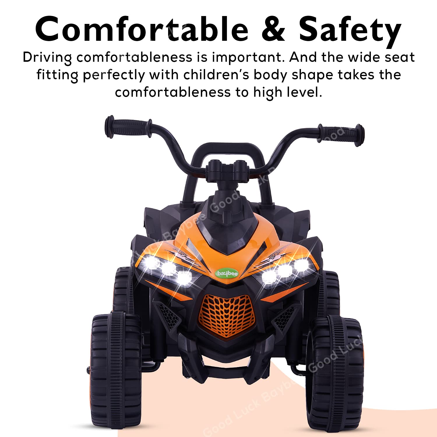 Battery powered deals quad bike