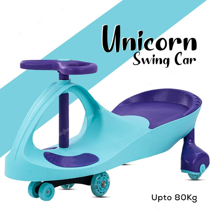 unicorn swing car