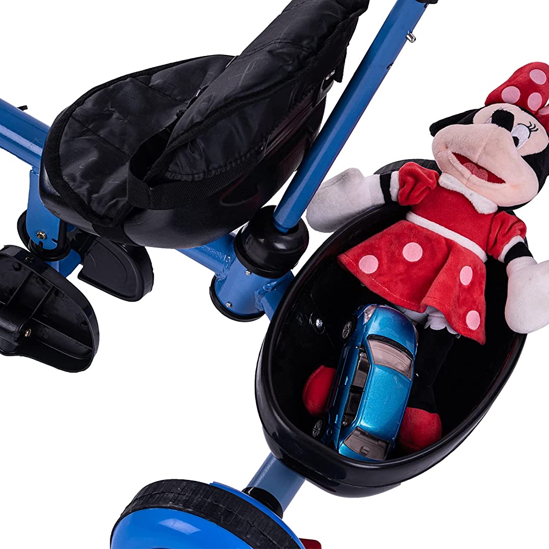 Redi GO 2 in 1 Convertible Baby Tricycle Toddler/Kids Trike with Parental Adjust Push Handle with Seat Belt | Suitable for Boys & Girls -(1.5 to 5 Years)