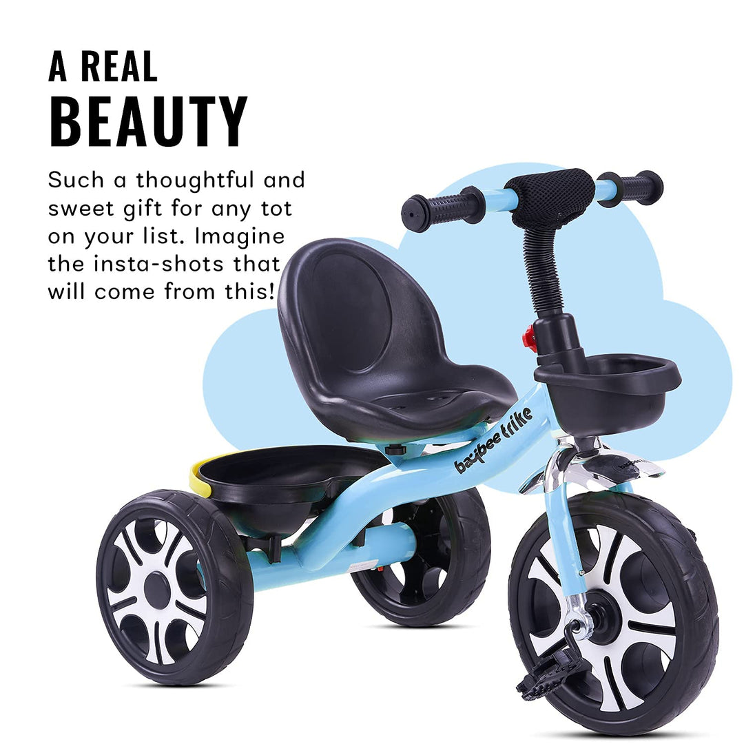 Coaster II Tricycle for Kids, Plug n Play Kids Trike Ride on with Storage Space Kids Toys, Kids Tricycle| Baby Cycle for Kids, Children Cycle Suitable for Boys & Girls Age 1.5-5 Years