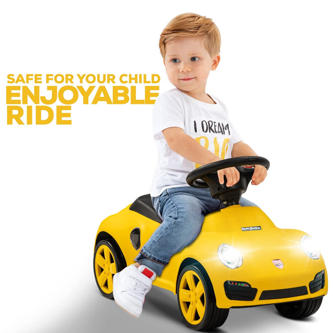 Ride On Car for Kids ,Push Car Kids Car Toys for Kids with Music & Led Light