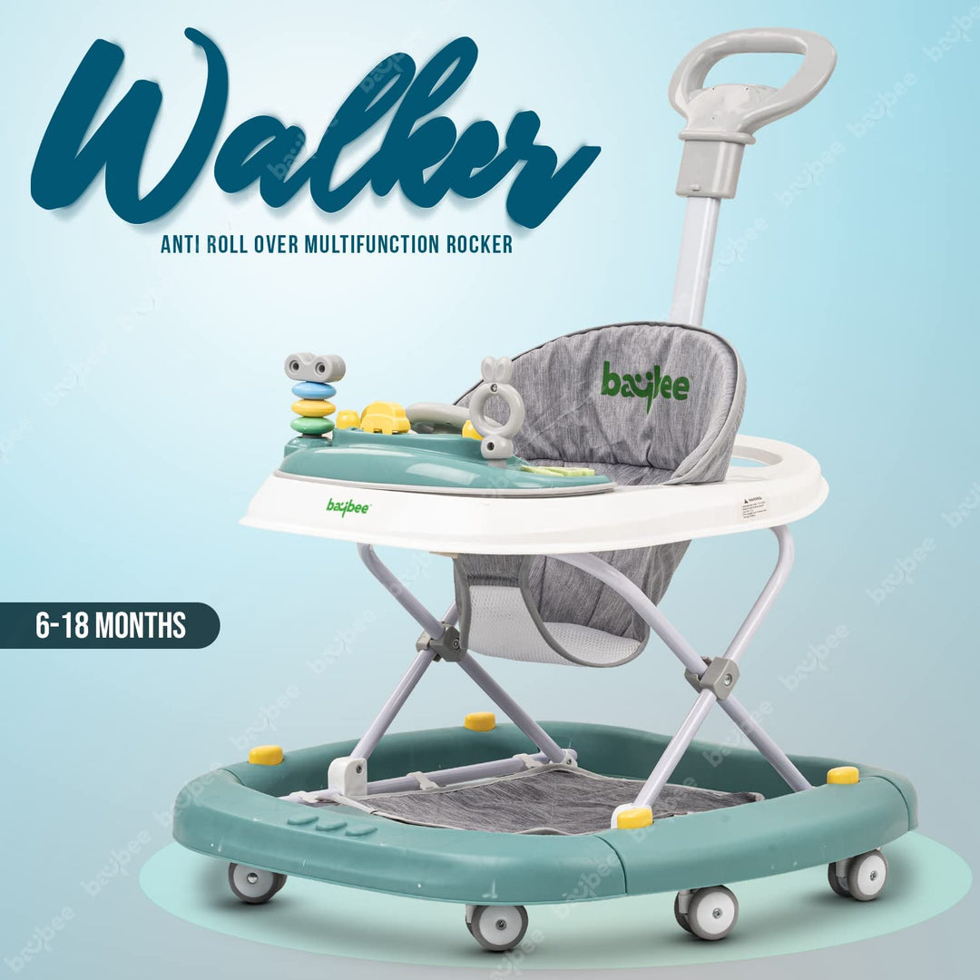 Round Baby Walker for Kids | Musical Walker Cum Rocker Kids Walker for Babies