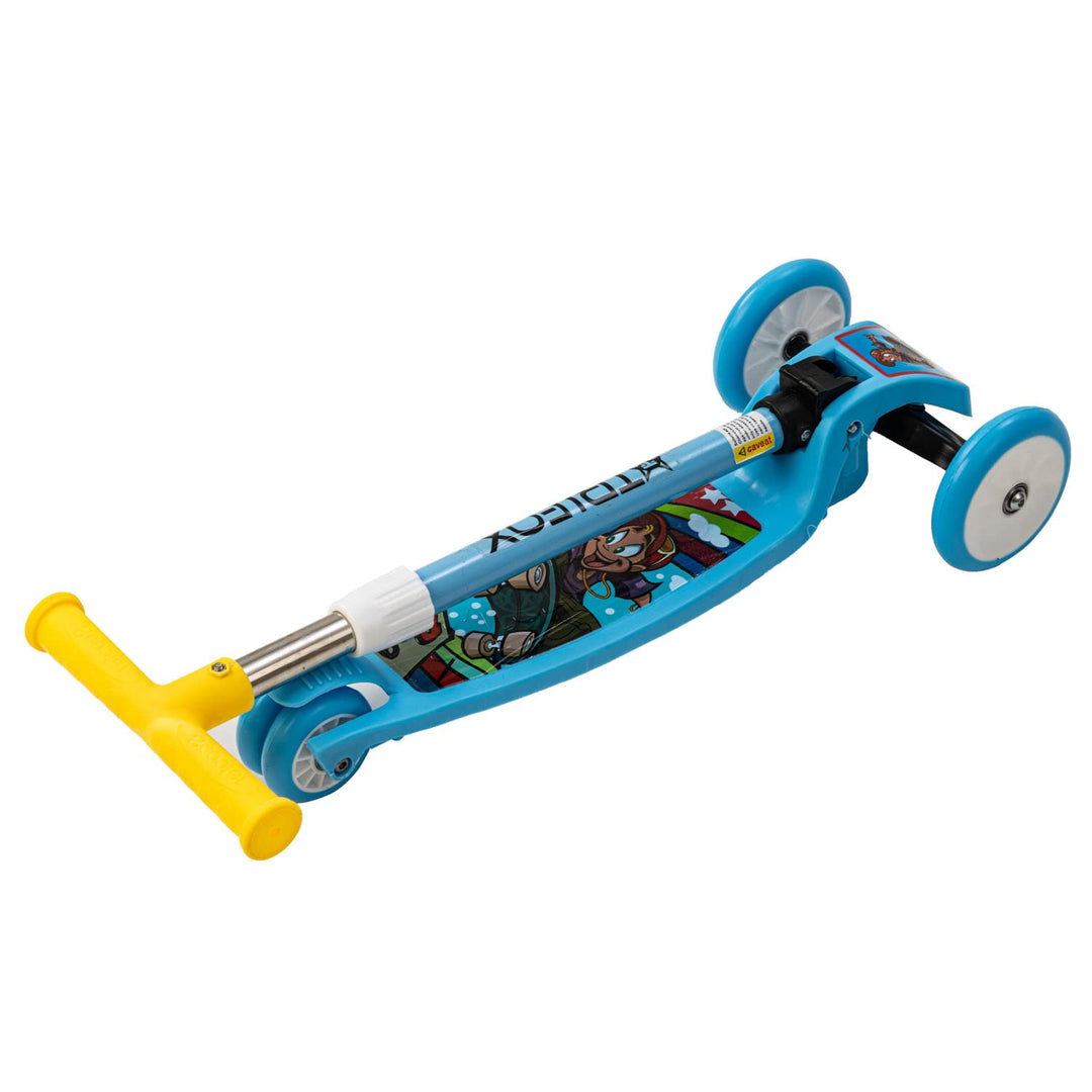 GoodLuck Baybee Skate Scooter for Kids 3 Wheel Lean to Steer 3 Adjustable Height with PVC Wheels and Suspension Scooters for Kids Boys & Girls 3+ Years