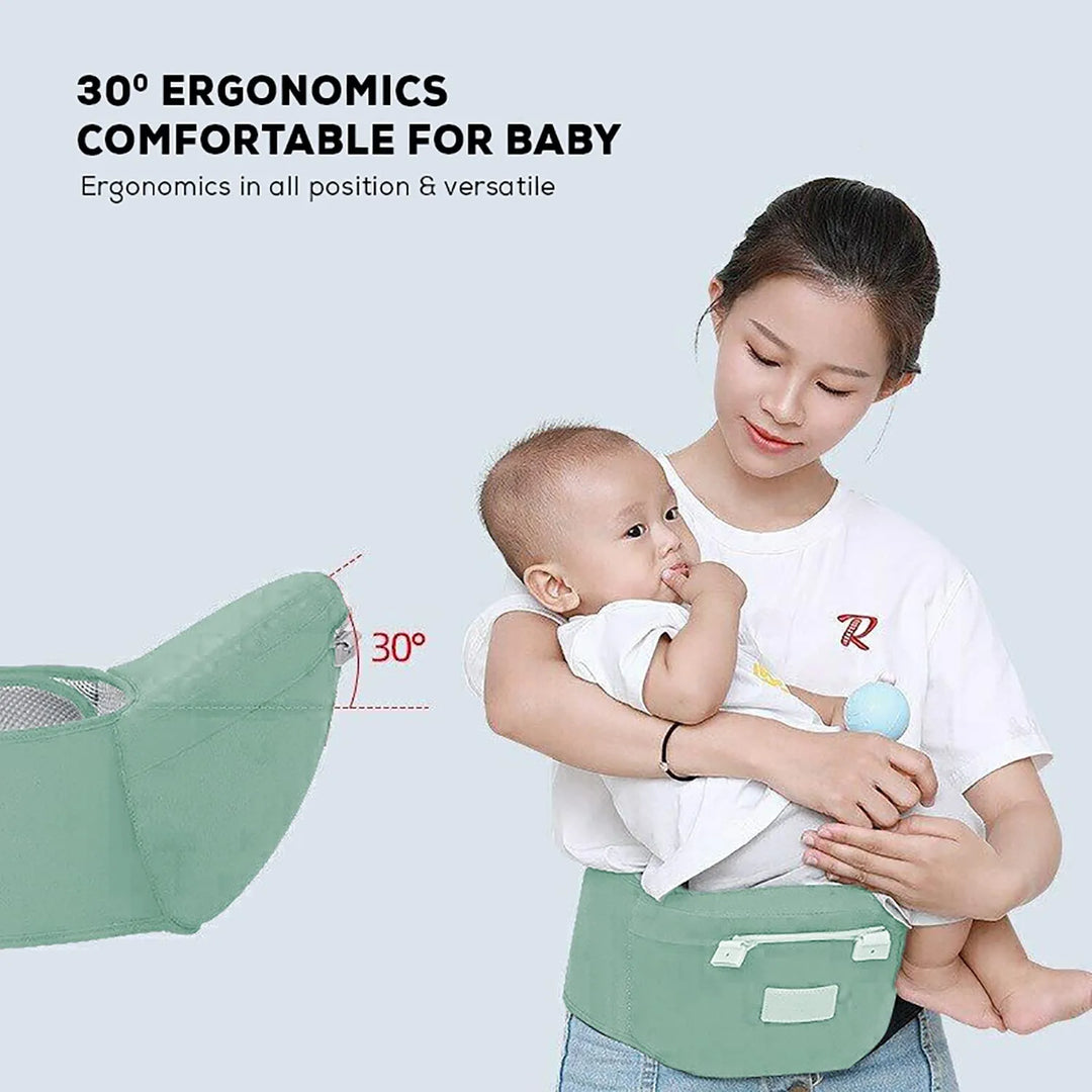 Baybee 6 in 1 Ergo Hip Seat Baby Carrier with 6 Carry Positions