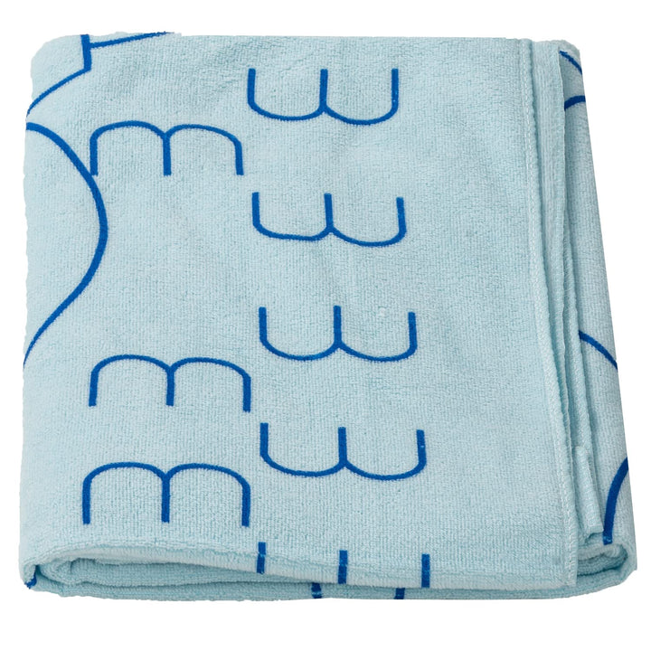 Muslin/Cotton Baby Sleeping Blanket Single Swaddle Wrapper for Newborn Babies 0-12 Months Blue (100x75cm)