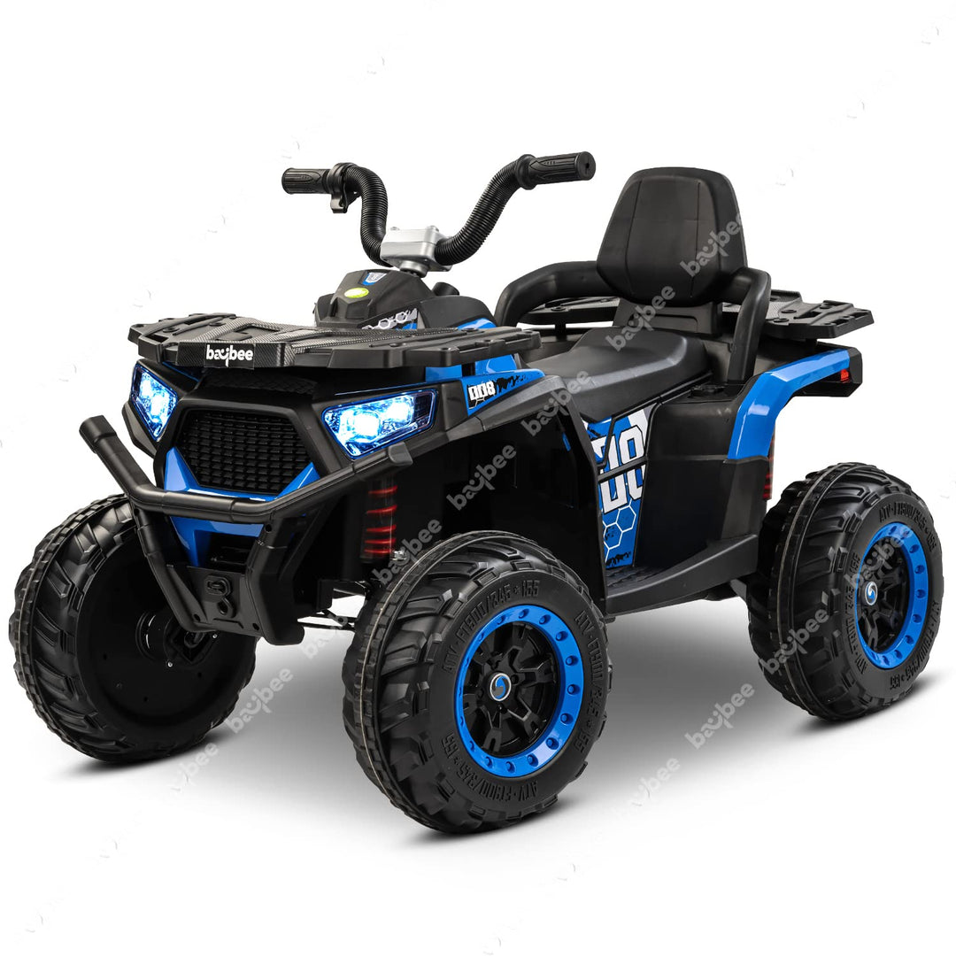 Adventura ATV Rechargeable Battery Operated Bike for Kids, Ride on Baby Big Bike with Light, USB, Music | Beach ATV Kids Bike | Electric Bike for Kids to Drive 3 to 10 Years Boys Girls
