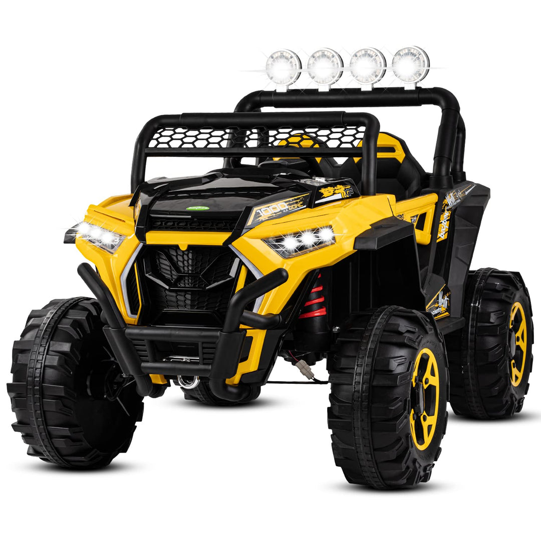 Wrath 4x4 Power Wheels Battery Operated Ride on Car/Jeep for Kids/Baby with Rechargeable Children Toys Jeep, Baby Racing Jeep for Boys & Girls Age 3 to 8 Years