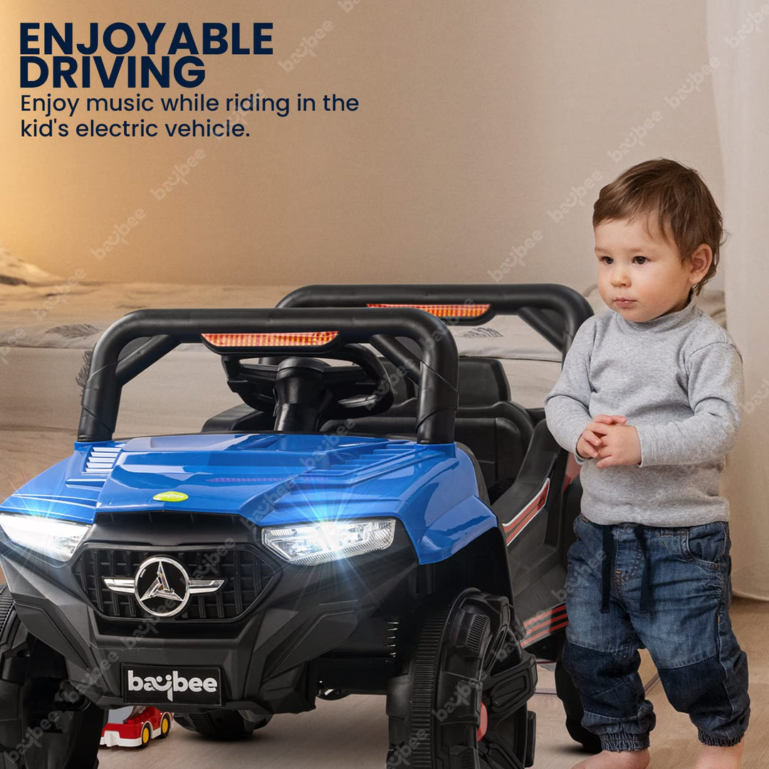 Battery Operated Car for Kids Rechargeable Car for Kids Electric car for Baby Ride On Toy Car with R/C for Kids Boys & Girls Kids 2 to 5 Years