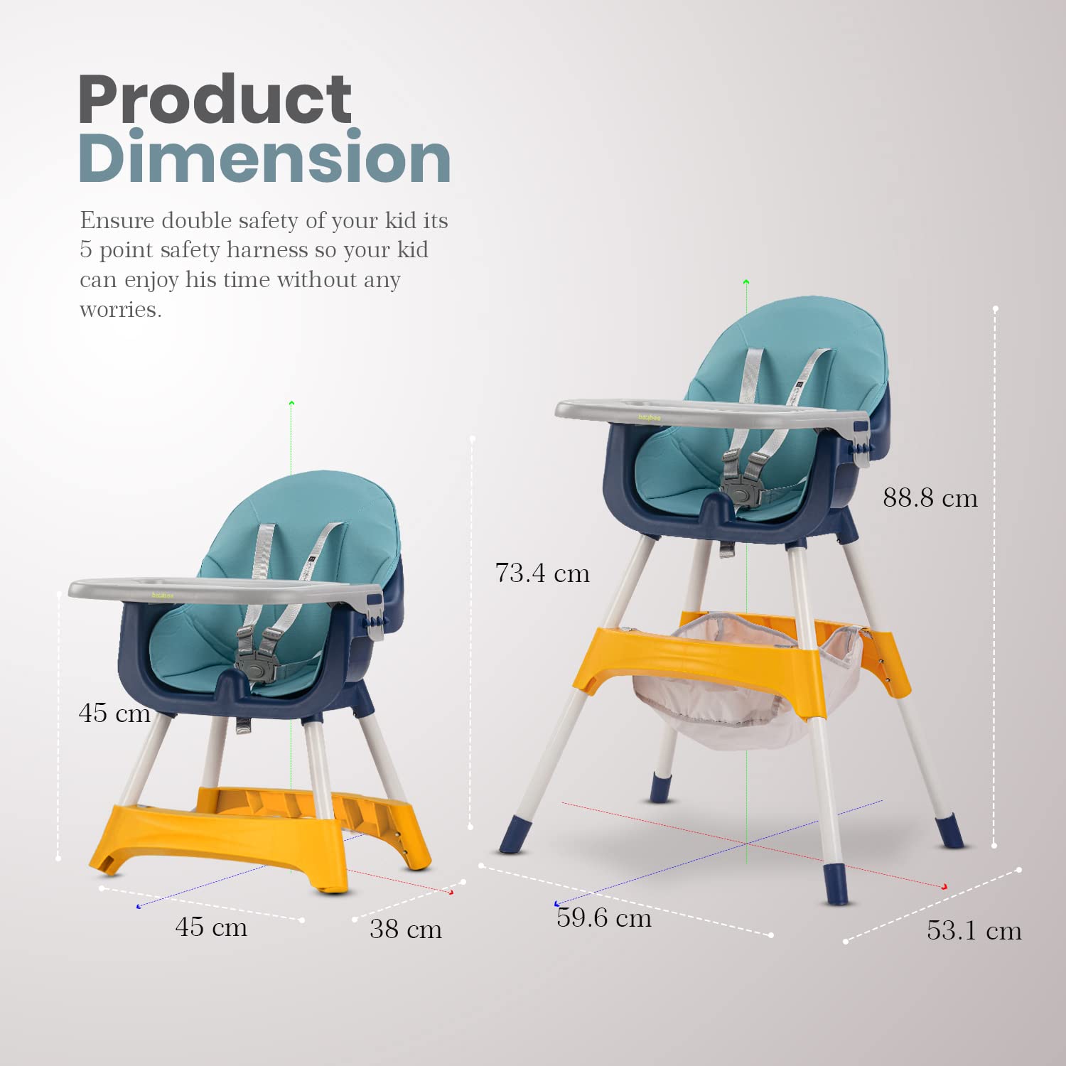 Cocolatte high chair 3 in online 1