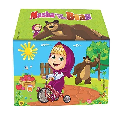 GoodLuck Baybee Kids Play Tent House for Kids Boys & Girls Age 3 years Above / Baby Masha and Bear Tent House Indoor & Outdoor Play House Toys for Kids/Babies