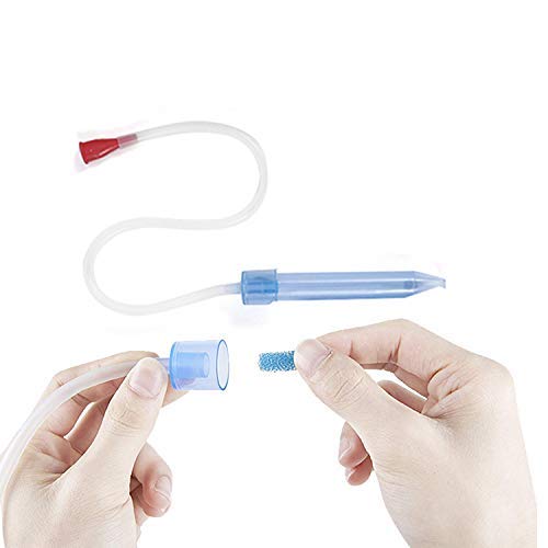 Nasal Aspirator Filter for Baby Nose Cleaner - 20 Replacement Filters for Infants and Toddler (Blue)