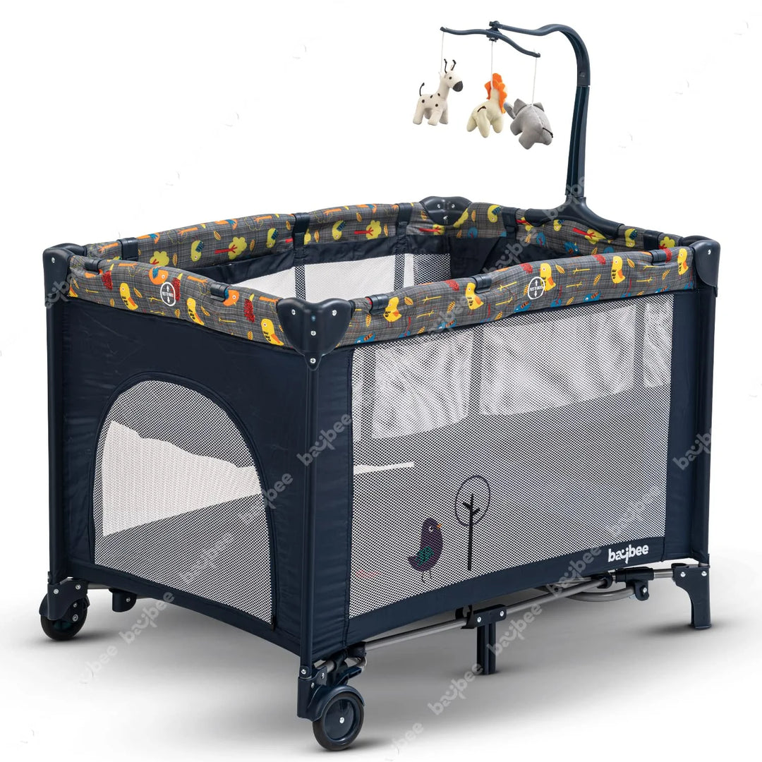 Pack N Play Baby Playpen Playard Cradle for Baby Smart Folding