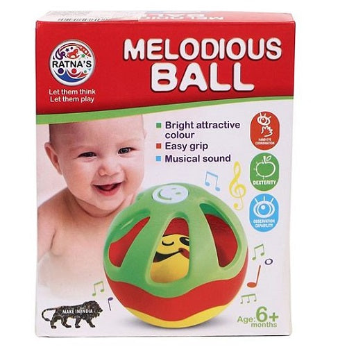 Ratna's Melodious Ball fun for Kids - Multicolor