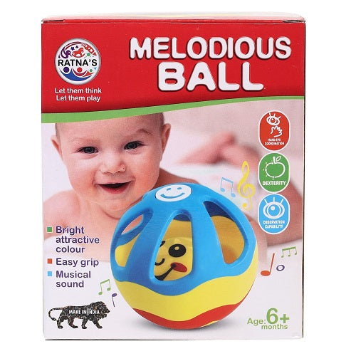 Ratna's Melodious Ball fun for Kids - Multicolor