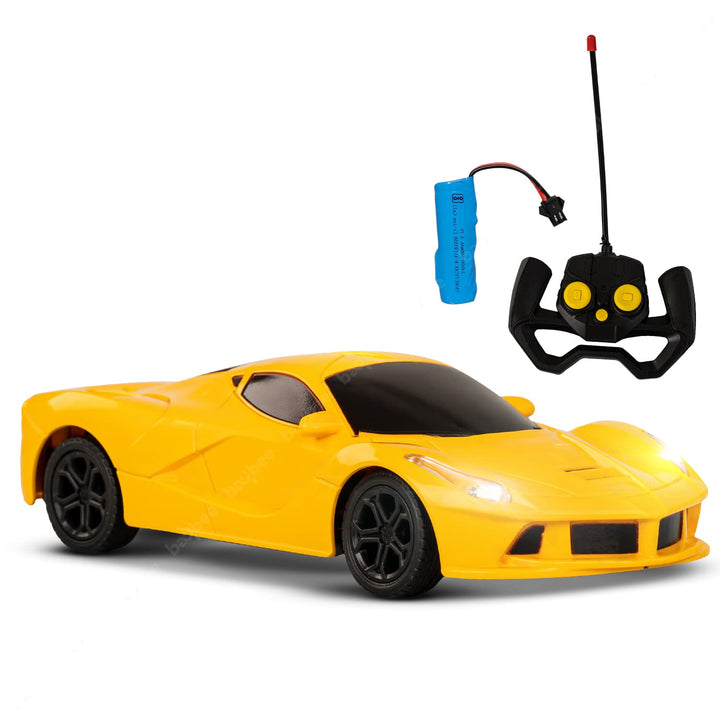 Racer 1:24 Scale Rechargeable Remote Control Car for Kids, Stunt RC Cars with Full Function, 2.4G Remote & USB Charger | Remote Control Car|Racing Remote Cars for Kids 5+Years Boys Girls