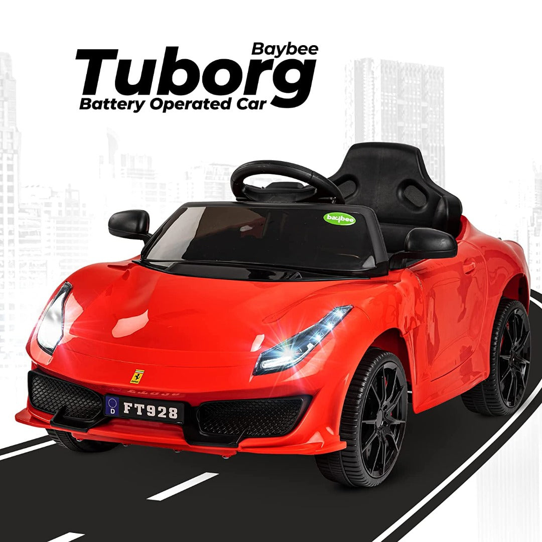 Tuborg Rechargeable Battery-Operated Ride on Electric Car for Kids