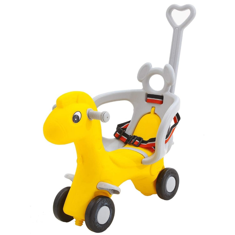 plush horse ride on toy
