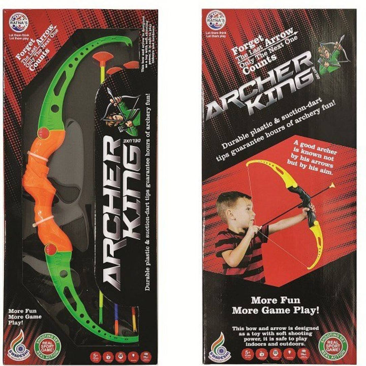 ARCHER KING DELUXE A PERFECT BOW AND ARROW SET FOR KIDS AND ADULTS