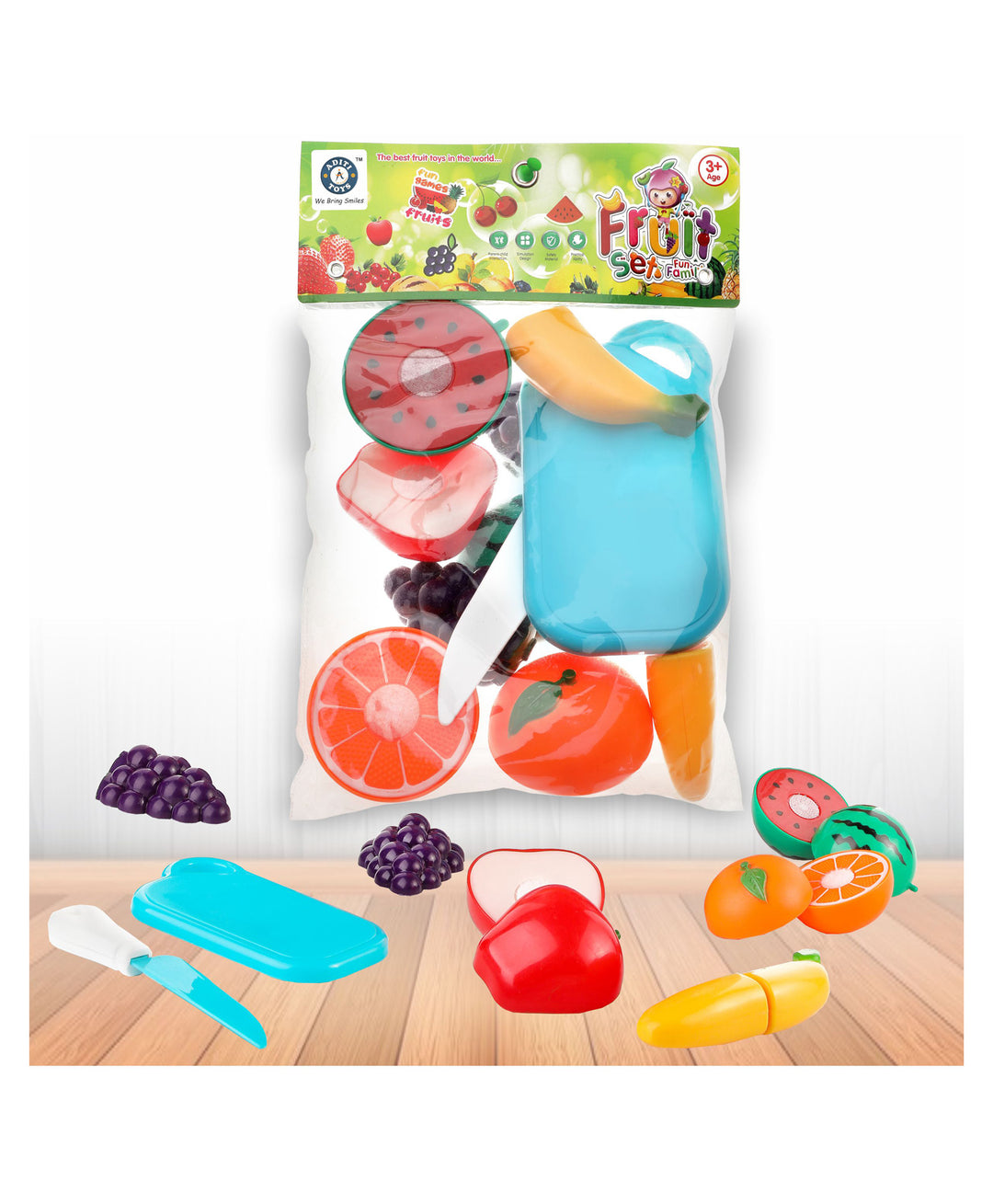 Fruits Set of 7 Pieces - Multicolor