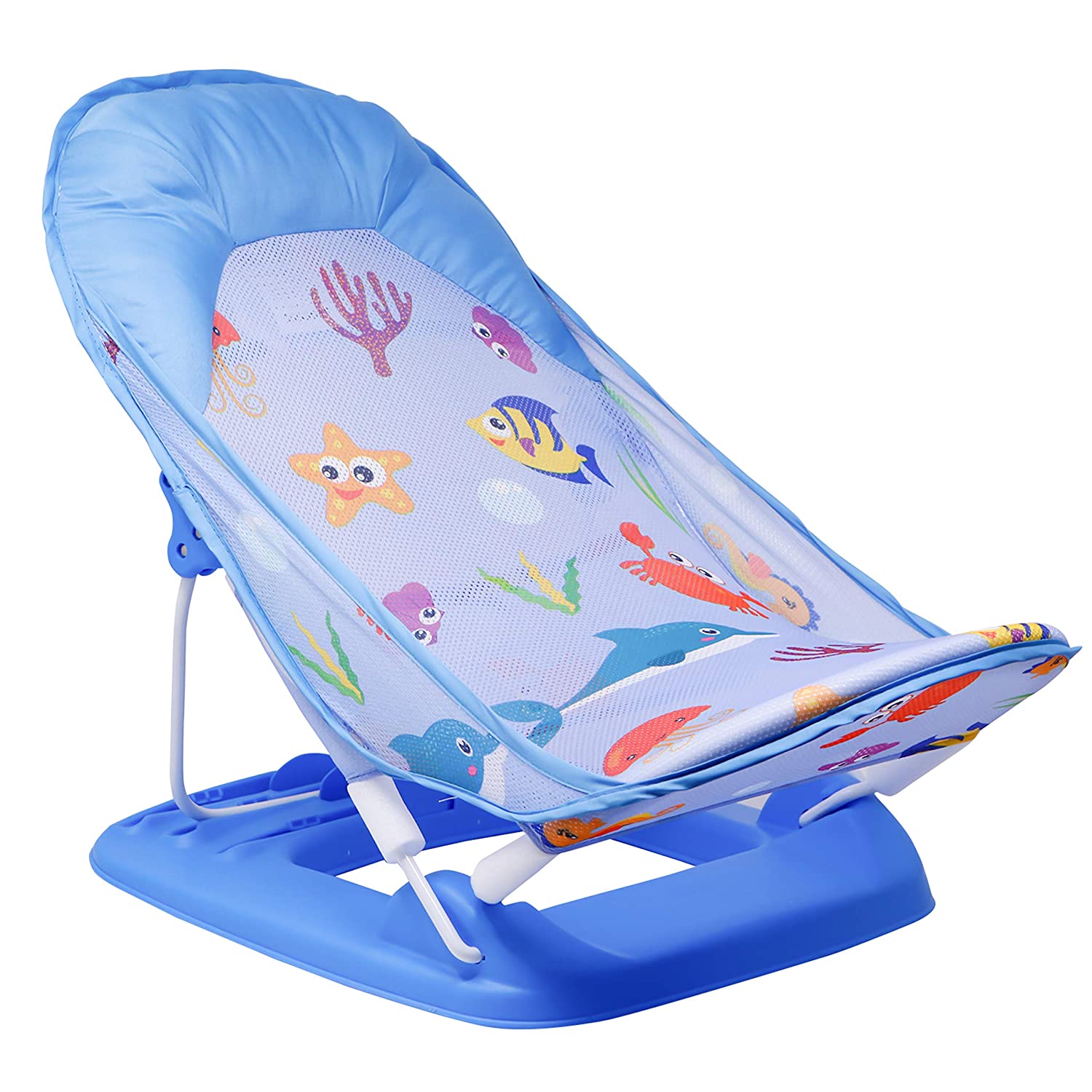 Folding baby bath online seat