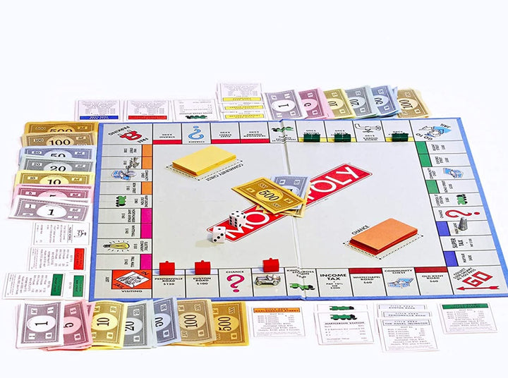 Monopolize International Property Trading Board/Card Game for Kids, Girls, Boys and Family Ages 6+ Up