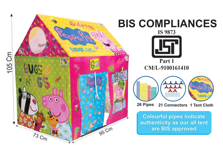 Kid's Play House Pipe Tent for Children's Play Tent House for Kids 5 Years and Above Water Repellent Big Size Play House for Girls and Boys