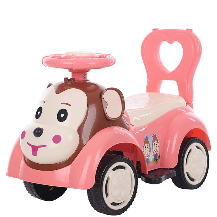 KIA Kids Car Ride-On Baby Car with Light and Music Baby Toy Car for Children - Push Car Rider Toddlers with Smooth Wheels Baby Car Suitable for Boys & Girls Age 1-3 Years