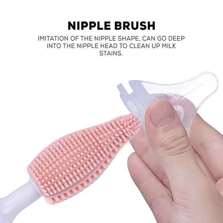 nipple bottle brush